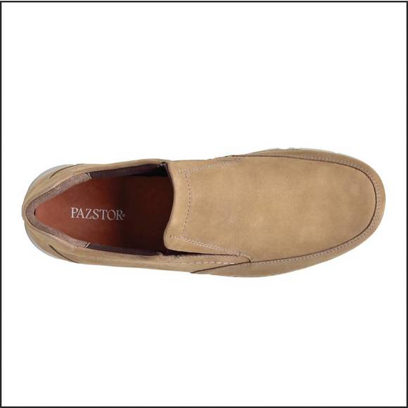NEW PAZSTOR men's mocassin rock in chestnut - Picture 4 of 6